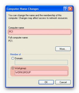 آموزش راه اندازی شبکه در ویندوز XP