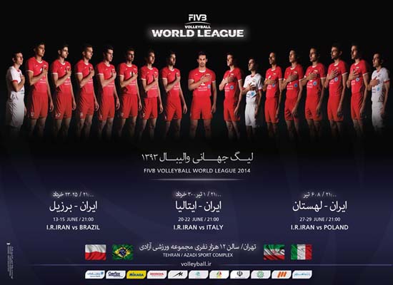 ایران در لیگ جهانی 2014